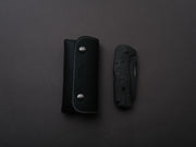 lionSTEEL - SOLID Folding Knife - TM1 - 90mm - Sleipner - Lock Back - Black Micarta - Mil Spec