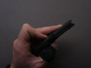 lionSTEEL - SOLID Folding Knife - TM1 - 90mm - Sleipner - Lock Back - Black Micarta - Mil Spec