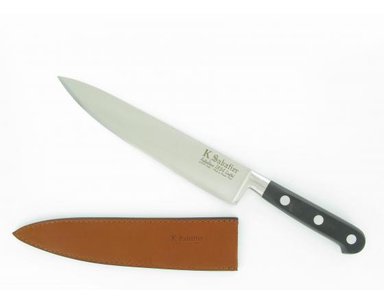 K Sabatier - Authentique 1834 Ltd - Inox 8 Chef Knife - Leather Sheath