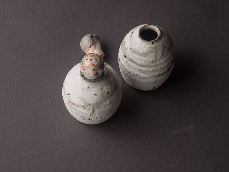 Komon - Shinichi Kotsuji - Ceramic Seasoning Container Pair