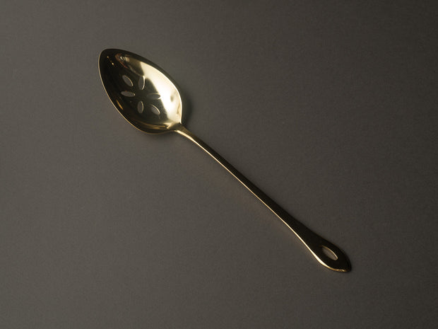 Gestura - 00 Gold - Utility Slotted Spoon - Table Spoon