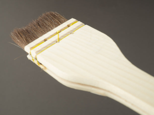 Kanaya - 34mm Long Sauce Brush - Horse Hair