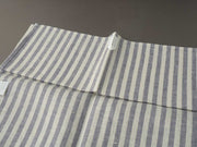 Fog Linen - Linen Kitchen Cloth - Wisteria/Beige stripe