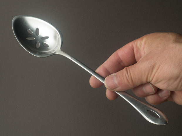 Gestura - 00 Silver - Utility Slotted Spoon - Table Spoon