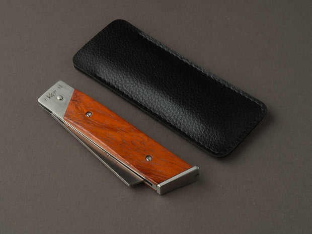 Neptunia - Folding Knife - Dorry - Slip Joint - 75mm - 12C27 -  Padauk Handle