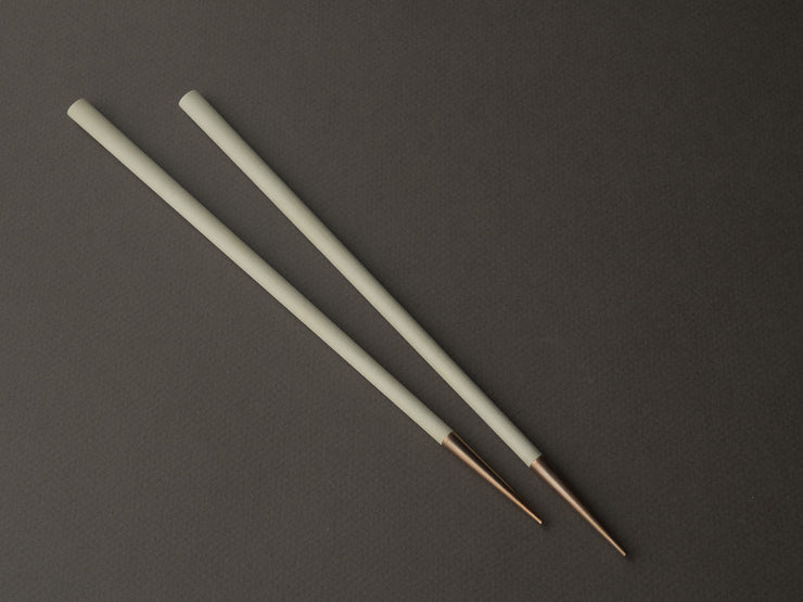 BELO INOX - Flatware - NEO - Chopsticks - Rose Gold Plated - Ivory Handle