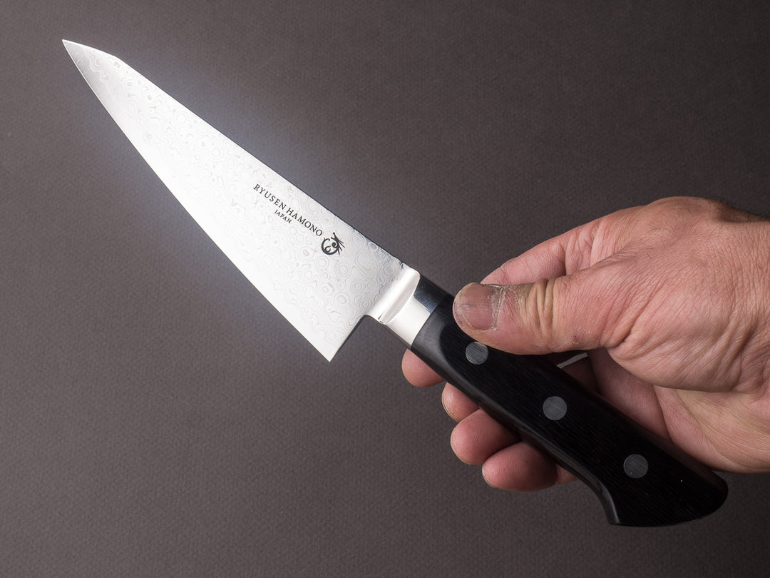 Ryusen Hamono - Bontenunryu - VG10 Damascus - 150mm Honesuki