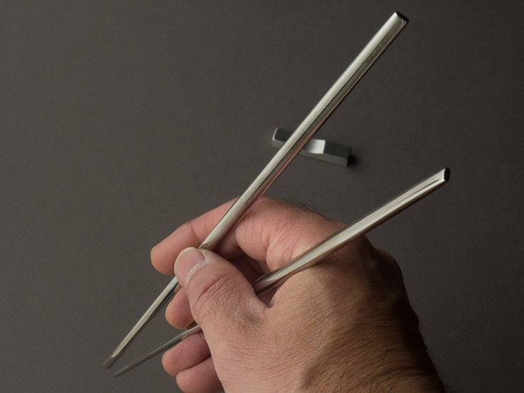 BELO INOX - Flatware - Spirit - Stainless Chopsticks w/ Stand