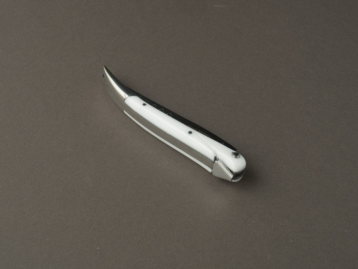 Laguiole en Aubrac - Folding/Pocket Knife - 12cm Laguiole - Concorde White