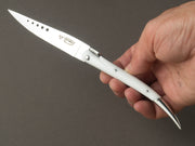 Laguiole en Aubrac - Folding/Pocket Knife - 12cm Laguiole - Concorde White