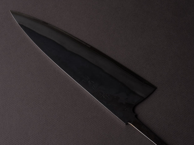 Yoshida Hamono - HAP40 - Kurouchi - "Wide" Gyuto - 240mm - No Handle