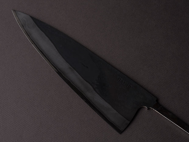 Yoshida Hamono - HAP40 - Kurouchi - "Wide" Gyuto - 240mm - No Handle