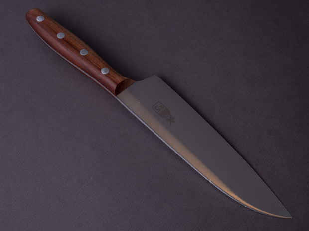 Windmühlenmesser - 170mm K5 - Stainless - Large Chef Knife - Plumwood Handle