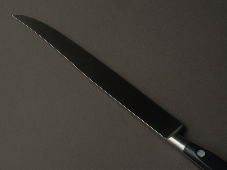 K Sabatier - Authentique Inox - Fork & Carving Knife - Stainless - POM Handle