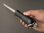 Idahone 12" Coarse Grit Ceramic Honing Rod - Black Wood Handle - B Grade