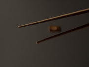 Komon - Mr.Wakatsuki - Susudake Chopsticks - 24cm Rope Pattern - Kiri Box and Rest Included