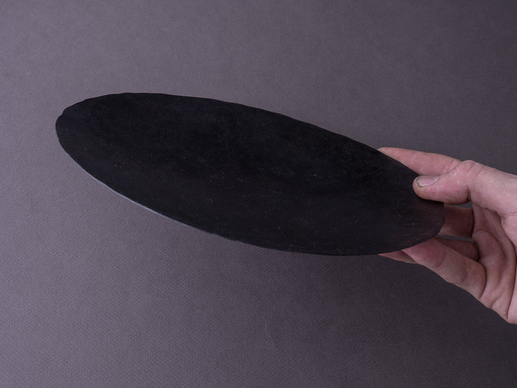 Kanatoko - Hand Forged Iron Shallow Bowl