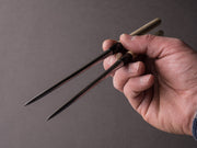 Hitohira - Moribashi Chopsticks - 120mm Round Ho Wood