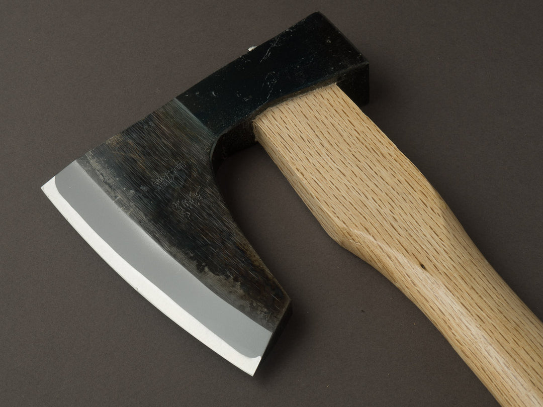 Mizuno - Warikomi Jikata Masakari - 750g Ax - Straight Oak Handle