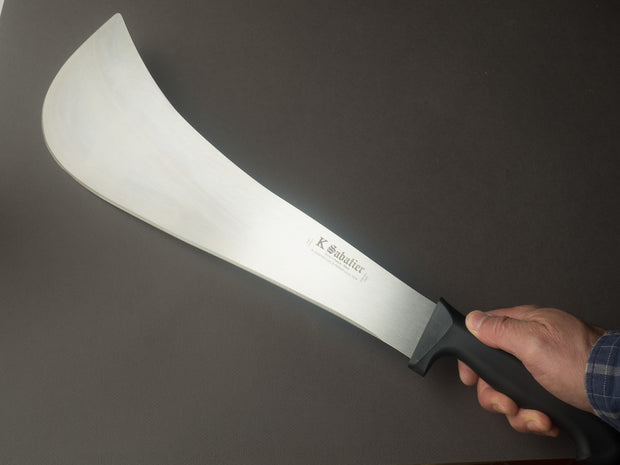 K Sabatier - "Special Knife" - Stainless - 15" - 'Wide Round' Fish Butcher - Western Handle