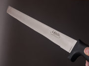 K Sabatier - "Special Knife" - Stainless - 21" - Serrated Fish Butcher's Blade - Western Handle