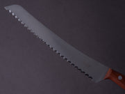 Windmühlenmesser - KB2 Dual Sided Serrations - 215mm Bread Knife - Plum Handle
