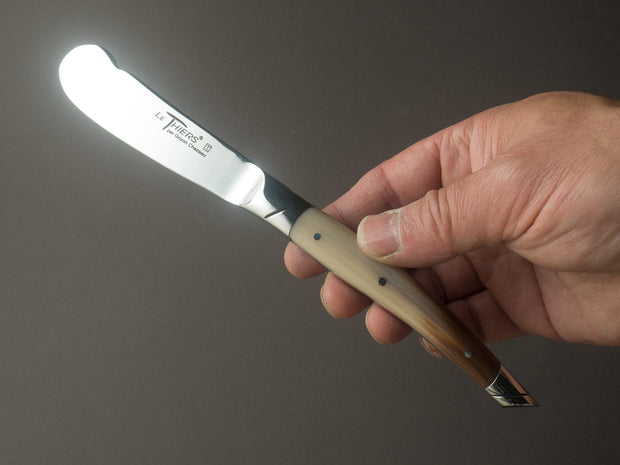 Goyon Chazeau - Le Thiers - Butter Knife - Aubrac Horn Handle