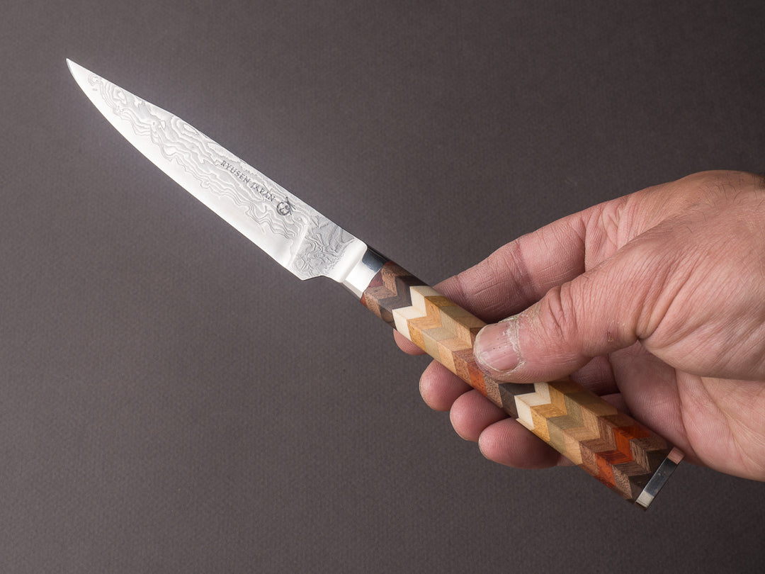 Ryusen - YOSEGI SK06 Yabane Special - SG2 Damascus - 100mm
