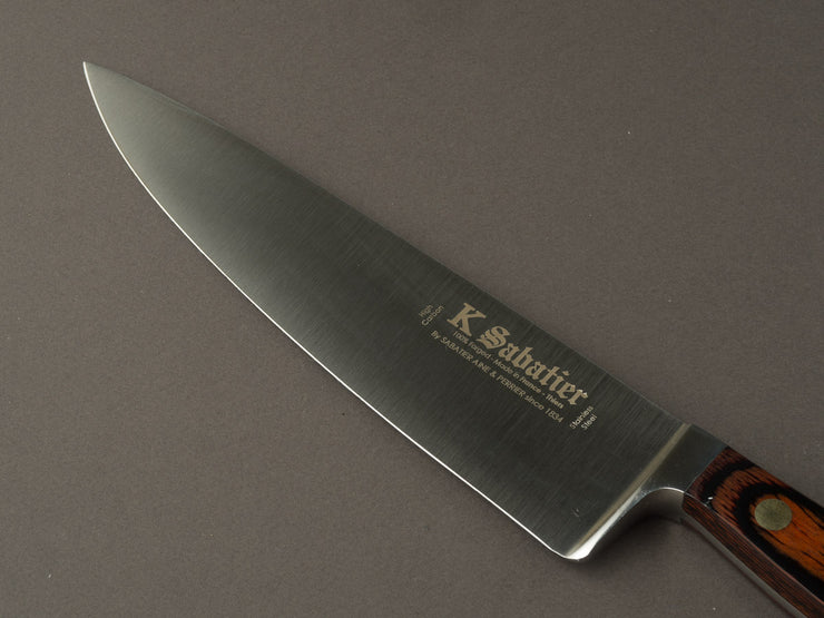 K Sabatier - Auvergne - Stainless - 8" Chef Knife - Western Corol Handle