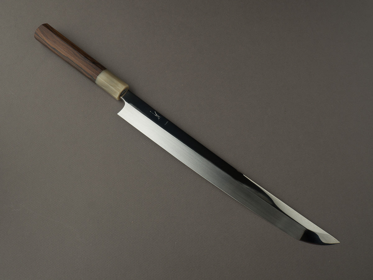 Hitohira -Togashi x Kambei - White #1 - Mizu Honyaki - 300mm