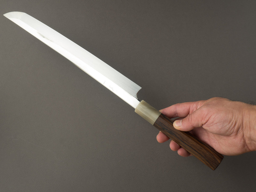 Hitohira -Togashi x Kambei - White #1 - Mizu Honyaki - 300mm