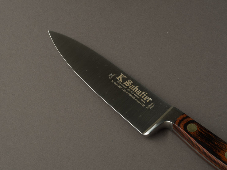 K Sabatier - Auvergne - Stainless - 6" Chef Knife - Western Corol Handle