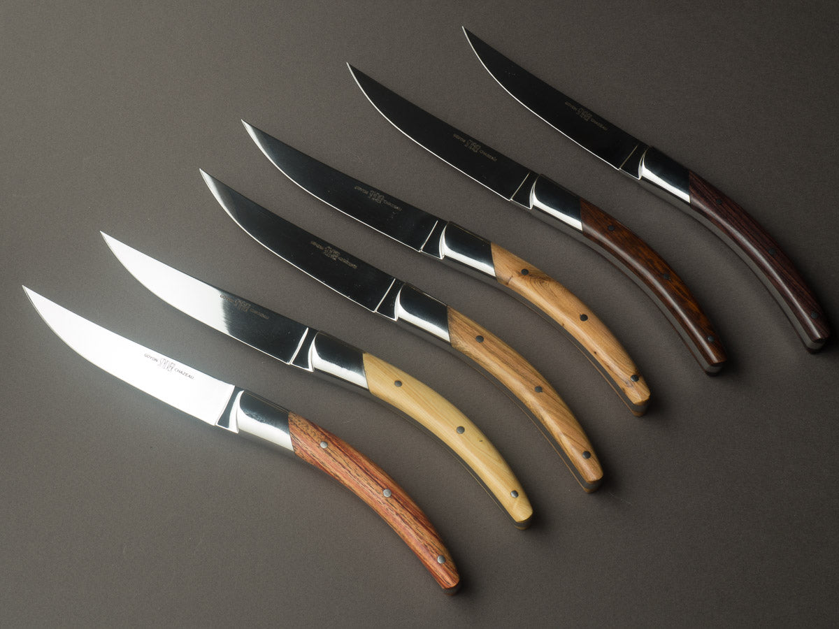 Forge de Laguiole Rosewood Steak Knives - Shiny