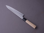 Sakai Kikumori - Ginsan - 210mm Gyuto - Ho Wood Handle