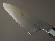 Hitohira - Shiraki x Yohei - Abura Honyaki - White #3 - 240mm Gyuto - Taihei Ebony Handle