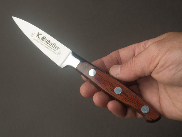 K Sabatier - Elegance - Stainless - 3.5" Paring Knife - Western Corol Handle