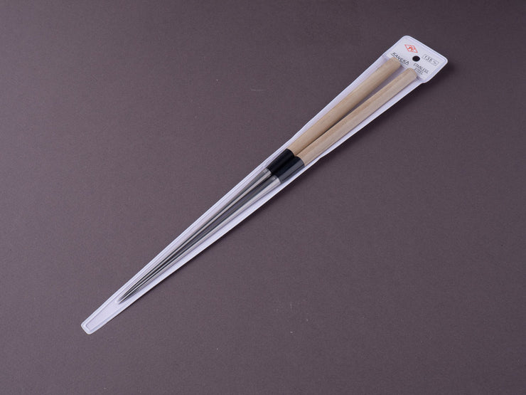 Hitohira - Moribashi Plating Chopsticks - 135mm - Round Ho Wood