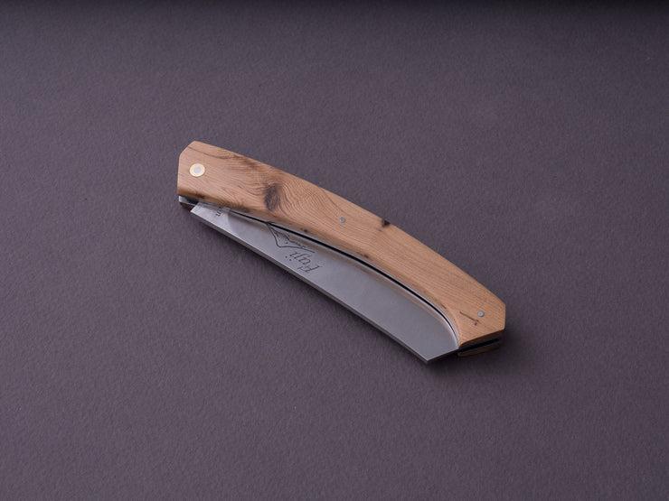 Teymen - Fuji - 12.5cm Folding Knife - Juniper Handle