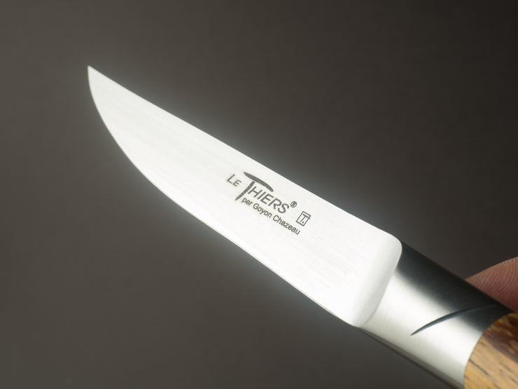 Goyon Chazeau - Avantage Thiers - Steak/Table Knives - Marblewood Handle - Matte Finish - Set of 6