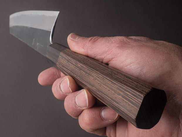 Hitohira - Togashi - White #2 - Kurouchi - 210mm Kiritsuke Gyuto - Tagayasan Handle