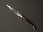Goyon Chazeau - Laguiole - Steak/Table Knives - Acrylic Colors Handle