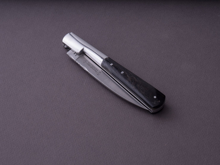 PassionFrance - Vendetta - 95mm Folding Knife - Ram Horn Handle