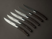 Goyon Chazeau - Le Thiers Pirou - Steak/Table Knives - Wenge Wood Handle