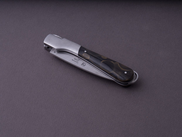 Fontenille-Pataud - Folding Knife - Corsican Sperone - Lock back - 90mm - Brass-in-Resin