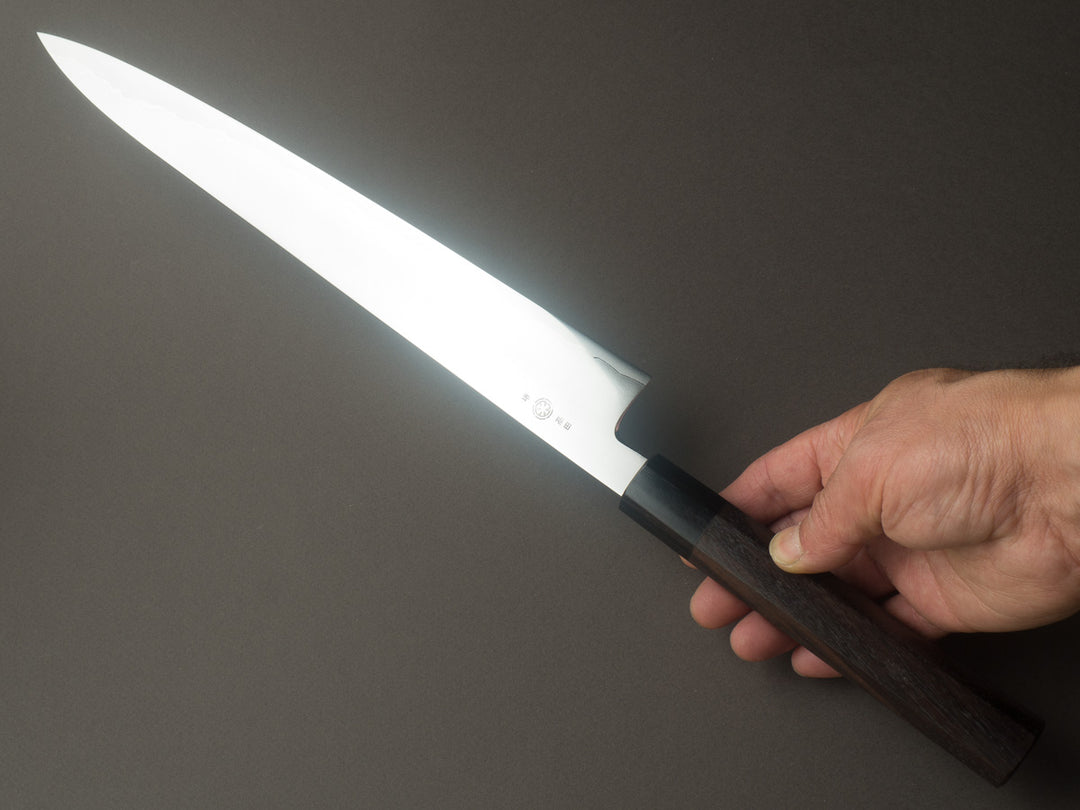 Takada no Hamono - Ginsanko - Suiboku - 300mm Sujihiki - Rosewood