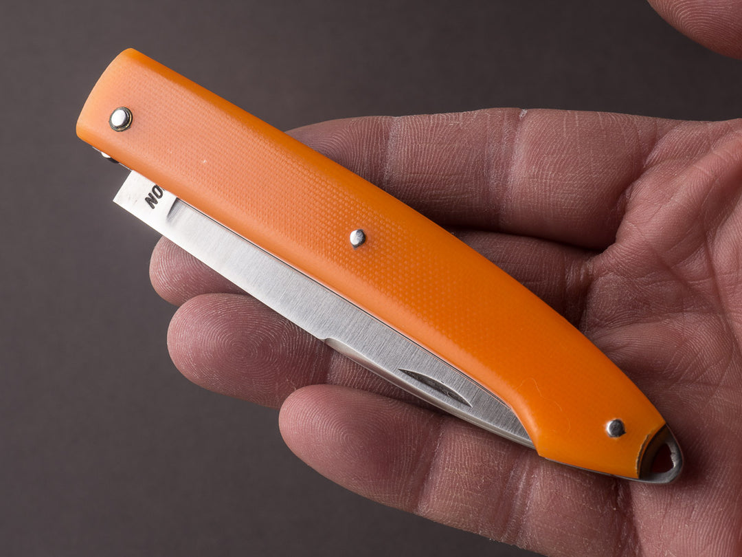 D. Ponson - Bitorsd - Folding Knife - Full Orange G10 – Strata