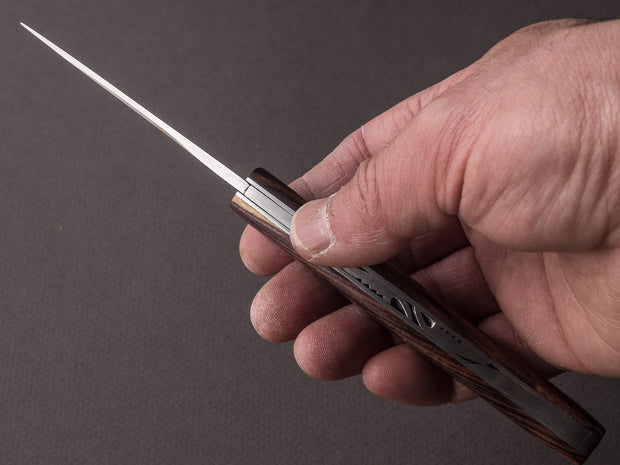 Le Sabot - Folding Knife - Le Thiers - Slip Joint - 12C27 - 75mm - Violet