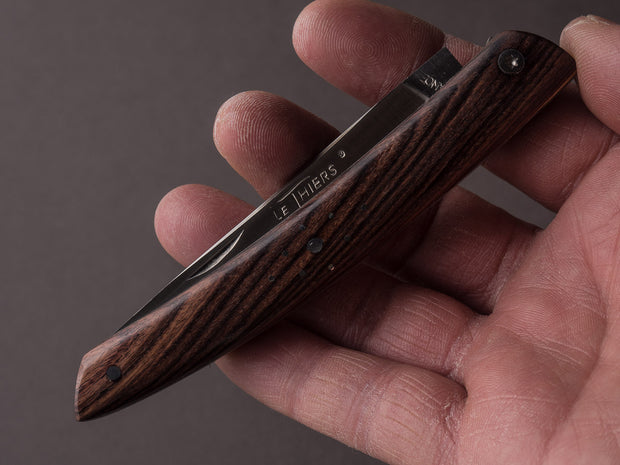 Le Sabot - Folding Knife - Le Thiers - Slip Joint - 12C27 - 75mm - Violet