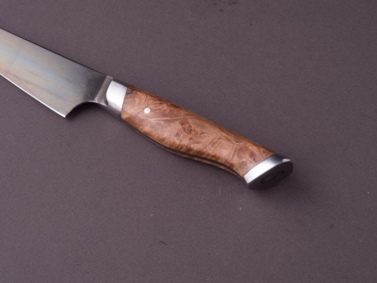 D.Perlla Steak Knives, Non Serrated Stainless Steel Sharp Steak