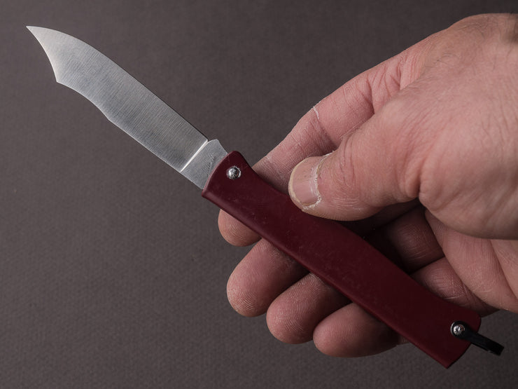 Cognet - Douk Douk - Folding Knife - Spring Lock - Red Handle